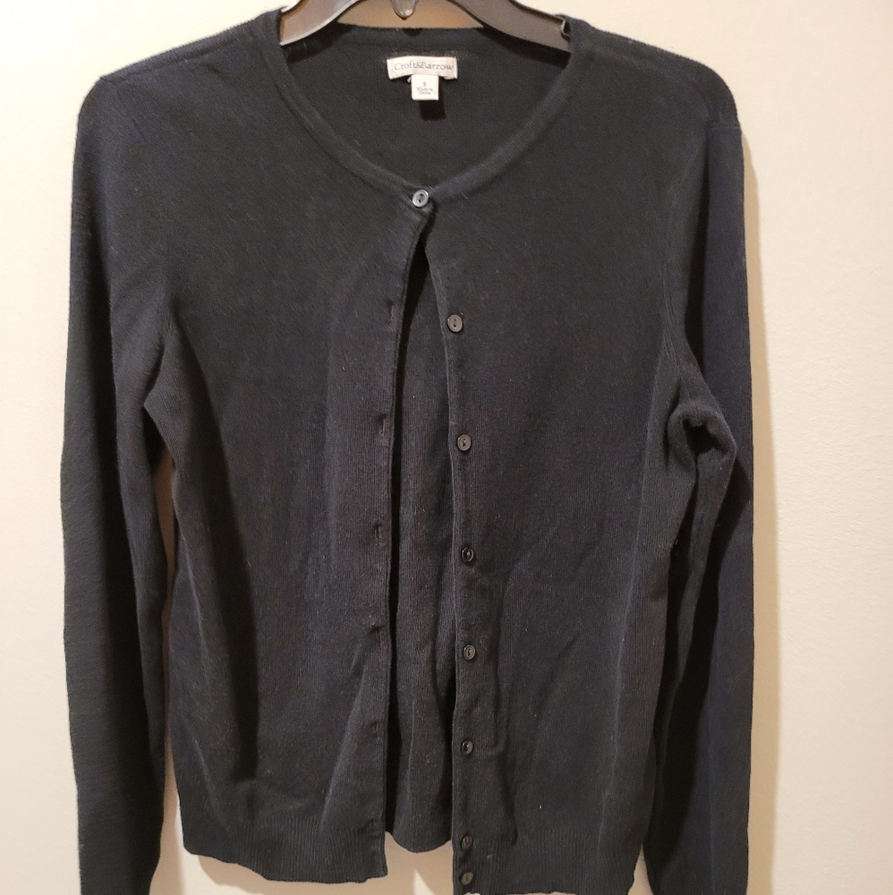 Black Croft&Barrow Cardigan
